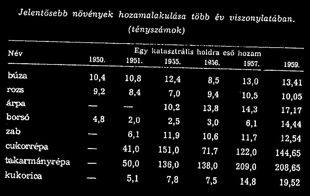 Ezekben az években már 120 darabos volt a hízómarha létszám.