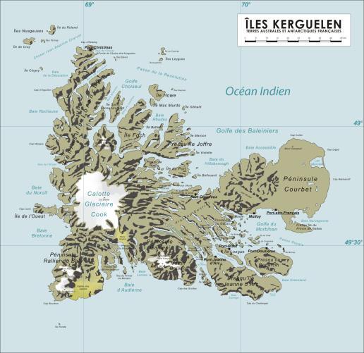 foknál egy hirtelen jött vihar keletre sodorta, és amelynek a vihar elől a később Dél-Georgia névvel megjelölt szigeten, a Drygalski-fjord nyújtott menedéket.
