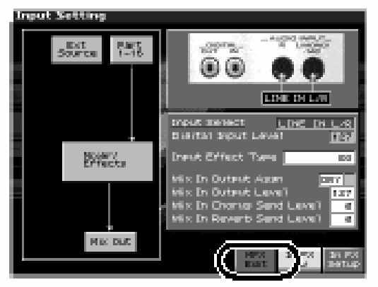 Egyéb változások Új parancsikon az Input Setting képerny n az MFX Edit eléréséhez Az Input Setting képerny n az [F6 (MFX Edit)] gomb megnyomásával az MFX Edit képerny re ugorhat.