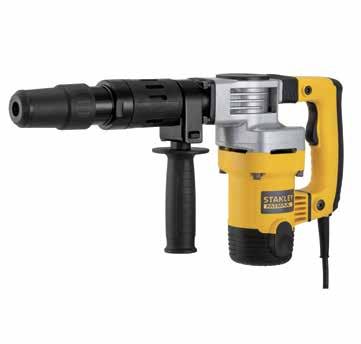 STANLEY FATMAX VÉSÔGÉP, SDS-MAX 1 010 W STANLEY FATMAX KOMBINÁLT FÚRÓ-VÉSÔKALAPÁCS, SDS-PLUS, 1250 W 1 010 W, SDS-Max szerszámrögzítés,