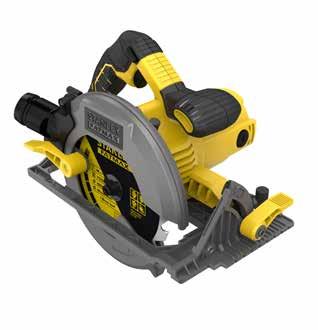 STANLEY FATMAX KÉZI KÖRFÛRÉSZ, 1 650W STANLEY FATMAX KÉZI KÖRFÛRÉSZ, 650 W 1 650 W, orsórögzítés, 45 -ig állítható talp, vágásmélység-állítás szerszám nélkül, többkomponensű