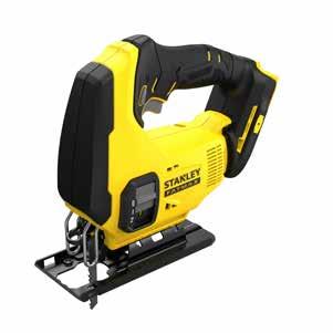 18 V STANLEY FATMAX V20 AKKUS DEKOPÍRFÛRÉSZ ÚJ 18 V/4,0 Ah, U vagy T típusú fűrészlap befogás