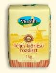 Oldal: 25 /115 Rozslisztek fehér és barna változata ismert. RL 90 világos rozsliszt, világosabb a hamutartalom miatt RL 125 sötét rozsliszt, sötétebb a magasabb hamutartalom miatt.