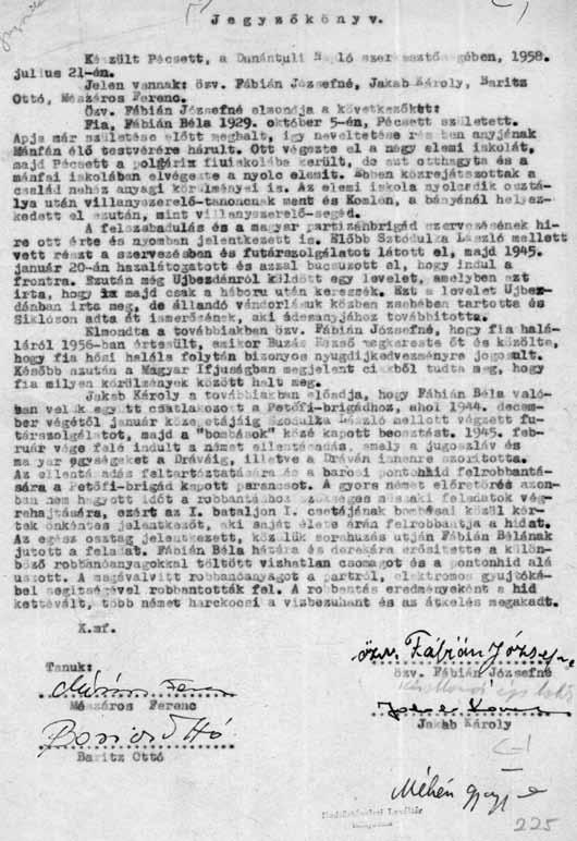szlavóniai Joža Vlahivić ifjúsági brigád iratai A Vajdaságra vonatkozó iratok: a XVI. vajdasági hadosztály iratai (amelynek a XV. brigádja a Petőfi) a XV.