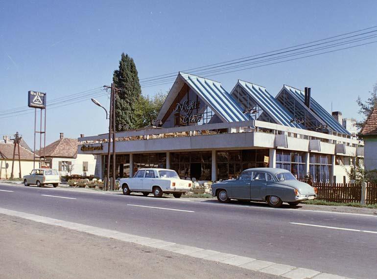 II.4. AZ EGYIK DELTA ÉTTEREM találunk példát. Az ebben az időszakban kivitelezett épületek ugyanúgy nem voltak mentesek a hibáktól, mint a szocializmus legtöbb terméke. Sőt!