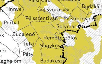1.12.3.1. Tájképvédelmi területek Nagykovácsi teljes közigazgatási területe Tájképvédelmi szempontból kiemelten kezelend területként jelölt a Településrendezési Eszközökben.