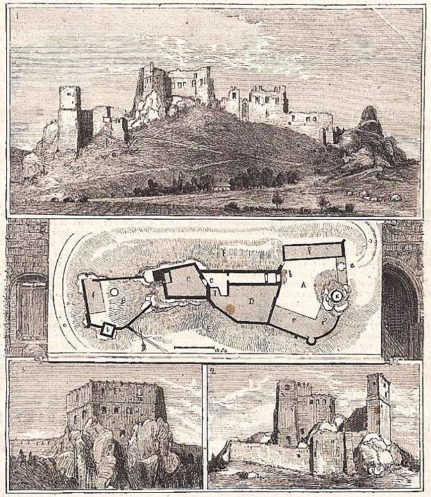 2013 r. prace archeologiczne przed planowanym wyrównywaniem dziedzińca na zamku średnim doprowadziły do sensacyjnego odkrycia reliktów jakiejś budowli oraz XVIwieczne kafle.