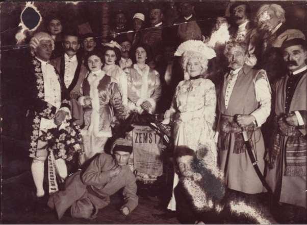 212 Obsada sztuki "Zemsta" Aleksandra Fredry ok.