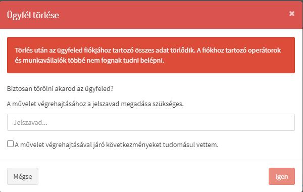 3 Ügyfelek A bérszámfejtői felület Ügyfelek menüpontja alatt lehet megtekinteni a bérszámfejtő által kezelt cégeket és újakat felvenni. 111.