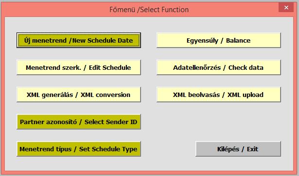 2 Telepítés Töltsük le a MAVIR honlapjáról a MEK_Sablon_yyyymm_verzio.zip állományt (https://www.mavir.hu/web/mavir/termelesi-terv címen Letölthető sablonok alatt a MEK sablonok).