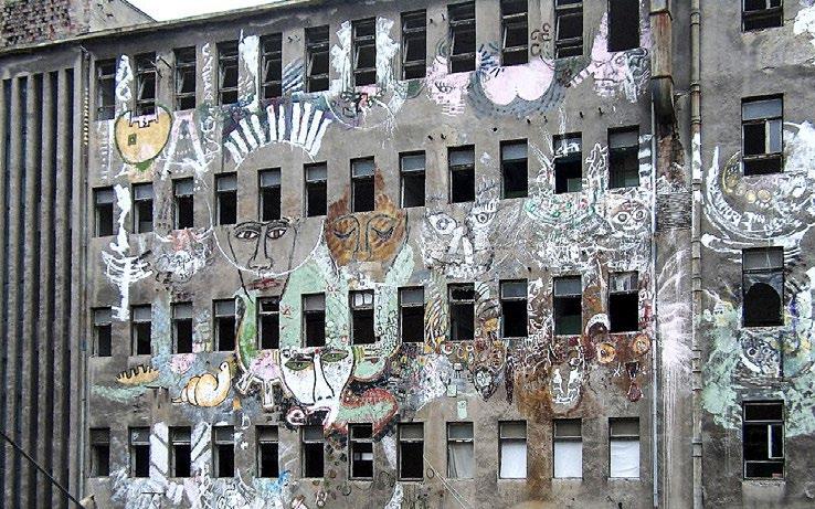 Unfortunately, most of the exhibition spaces of the classic ruin pubs of the party