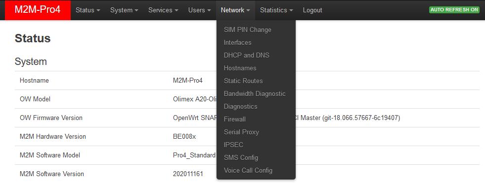 Clone config backup/restore plane text (konfiguráció klónozása, mentése és visszatöltése plain text formátumba) Periodic Ping (időszakos pingetési ellenőrzés) Periodic Reboot (tervezett újraindítás)