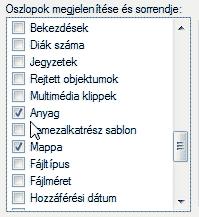 Mozgassa az egérmutatót az Adatlapszerkesztő párbeszédablakba, majd kattintson a jobb egérgombbal a helyi menü megjelenítéséhez.