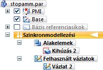 . fejezet 1 Bevezetés az alkatrész modellezésbe Eredmények megfigyelése Az Ön képernyőjének hasonlítania kell az ábrán láthatóhoz.