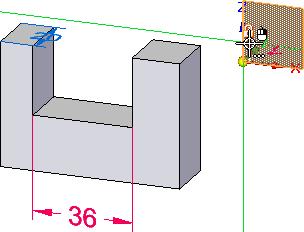 Bevezetés az alkatrész modellezésbe Válassza a Kezdőlap panel>rajz csoport>kör középpontjával parancsát.