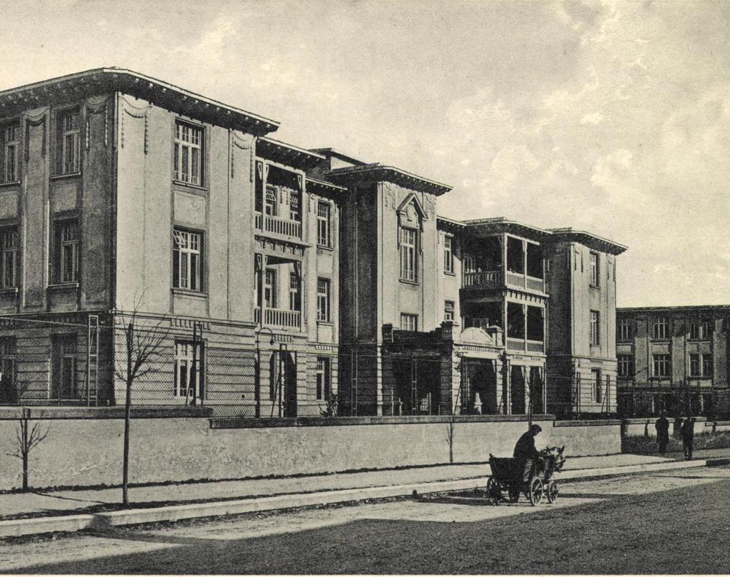 A soproni kórház 1919-ben. Forrás: www.