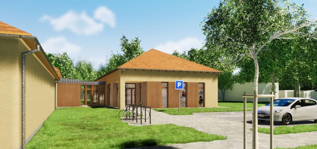 ) ALATTI TELKEN MEGLÉVŐ ÓVODA-BÖLCSŐDE ÉPÜLET ÁTALAKÍTÁSA ÉS BÖLCSŐDE SZÁRNNYAL