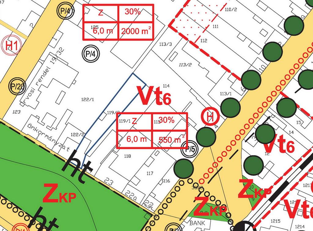 1.1. Építészeti műszaki leírás Az 5666 Medgyesegyháza, Hősök utca 2-4.