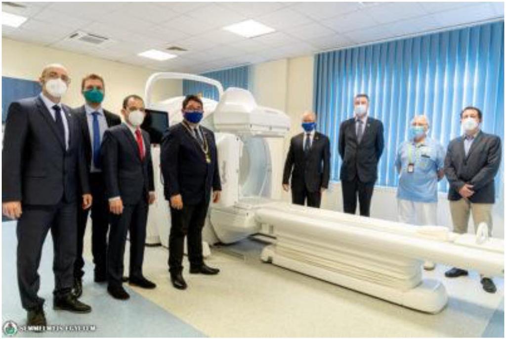 A TRIO SCP Multi-Modalitású leképező rendszer átadása