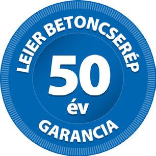 LEIER BETONCSERÉP 50 év garancia A Leier Hungária Kft.