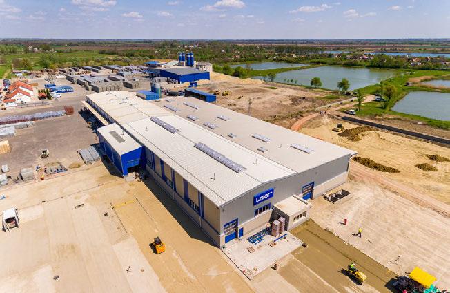 LEIER BETONCSERÉP Leier betoncserepek gyártása A betoncserepek a Leier hajdúszoboszlói gyárában, világviszonylatban is kiemelkedő színvonalú