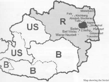 Károly Soviet Air Force bases / A szovjet légierő bázisai airbases in the occupied Austria till 1955 Ausztria megszállási övezeteit, szovjet