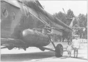 979 flown hours and 1518 take-offs since last overhaul. -Mi-8T yellow 08 (c/n: 9744311), (built on October21,1974 in Ulan Üde). 2996 flown hours and 4019 take-offs before overhaul.