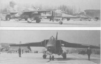 I.gvapib (1990) 1. squadron (15 aircraft) + 1 R-105 1. flight: blue 07, 08, 18, 19* 2. flight: blue 04, 05, 06, 20* 3. flight: blue 01, 02, 03, 21*, 22* reserve: blue 10, 62* 2.