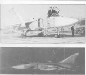 Su-24MR 'white 09 on the ground and in the air Fehér 09-es Szu-24MR a földön és levegőben The special nuclear warehouse (1999) A nukleáris raktár (1999-es fotó) hidden by trees, bushes.