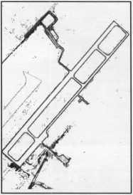 The airbase is situated near a small viliágé called Klementina. In the middle of the 1950s this base had been meant to be the base of the whole 4. GvBAK (six regiments) of the 59.VA.