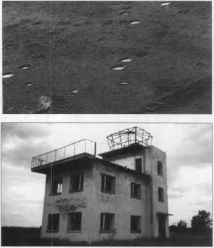 Somé guard towers, a little garrison with somé flats (barracks in fact) can be found on its ground without any reál inffastructure.