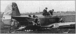gviap, Absdorf, 1945 P-63A Absdorfban (valószínűleg 100/104. gviap), 1945 288. IÁD Yak-9D shot near Székesfehérvár in February 1945 A 288.