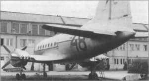 Another An-2 was mentioned to have served as a platform fór bailers in Debrecen. An-12 An-12 blue 28 of the 201. osae A 201. repülőszázad kék 28-as An-12-je Fi ve BP types served in 201.