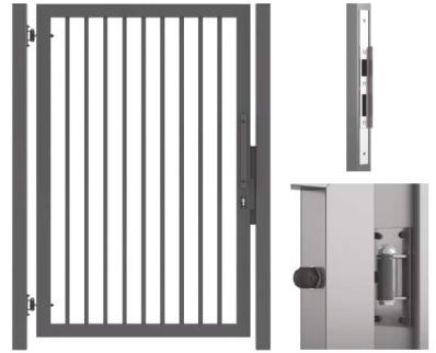 MODERN PANEL ERÍTÉS MP-02 - Függőpálcás keretes A képen látható kapu zártszelvény (25x25x1,5mm) betéttel kerül gyártásra.