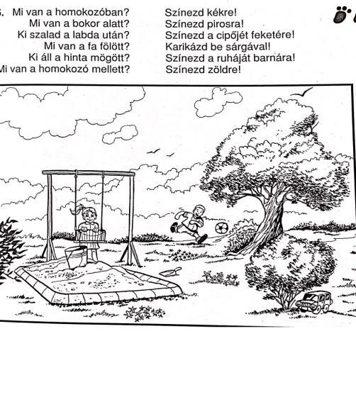 Utasítással (Jobb, ha szóban kapja, és nem olvassa a gyermek.) (forrás: Tappancs 2.