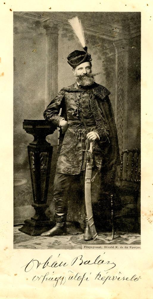 14 Orbán Balázs közöttünk. Balázs Árpád Orbán Balázs és a legendás Szejke I.