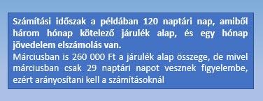 járulék fizetés.