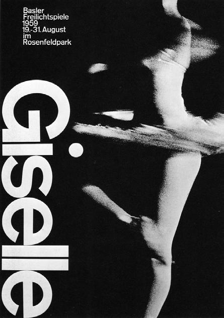 Basel, 1952.  Giselle, éve, 1959.