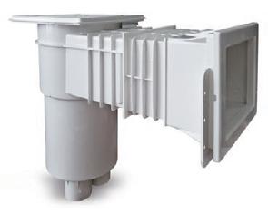 rézperselyes, normál Skimmer for liner, prefabricated and stainless steel pools, copper screw bushing, normal 5.