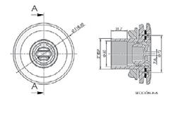 VÍZ BEFÚVÓ IDOMOK WATER INLET PARTS VÍZ BEFÚVÓ IDOMOK ÉS TARTOZÉKAIK BETON MEDENCÉKHEZ WATER INLET PARTS FOR CONCRETE POOLS MSZ EN 16582-1 szabvány
