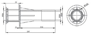 Wall conduits "G" type 0.