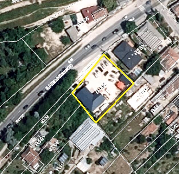 22. Kerekes Eszter 8173/2 hrsz-ú ingatlan övezeti besorolásának megváltoztatása Lke-7-ről másik övezetreautóalkatrész szerelése miatt Az érintett ingatlan HÉSZ alapján Lke-7 kertvárosias