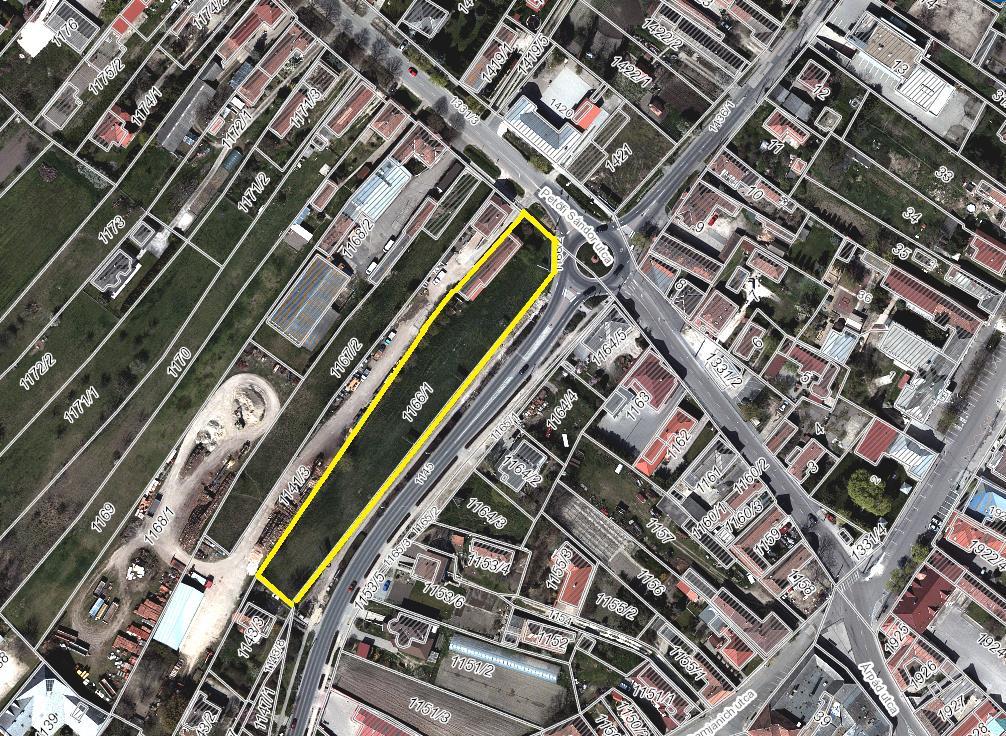24. Deák és Deák-Bau Kft. A 1166/1 hrsz-ú ingatlan övezeti besorolásának módosítása Kérelem tárgyában az érintett ingatlanon egy üzletházat kívánna létesíteni lakásokkal.