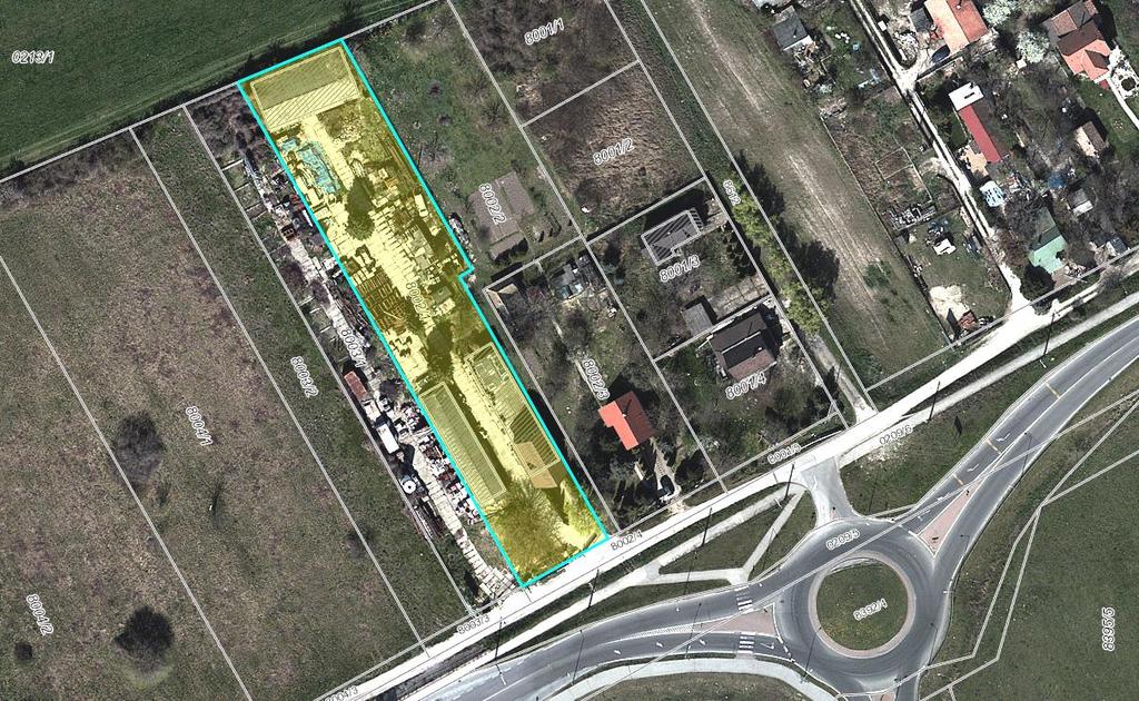 26. Madarász Ilona Mk-3 kertes mezőgazdasági övezet módosítása Gksz övezetre falemez gyártás tevékenység végzése céljából Az érintett ingatlan kivett iroda, raktár és műhely művelési ágú és 2782 m2