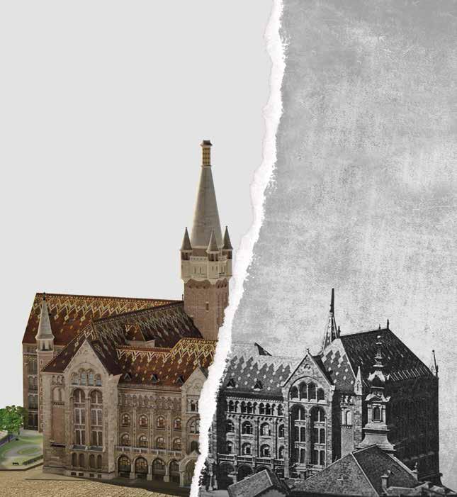 A MAGYAR NEMZETI LEVÉLTÁR BÉCSI KAPU TÉRI ÉPÜLETE épületét, mely stílusában jelentősen elütött a környék házaitól. Miután a Magyar Villamosenergia-ipari Átviteli Rendszerirányító Zrt.