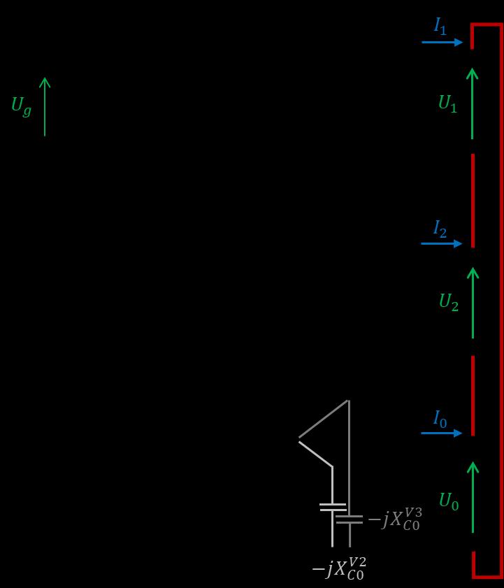 szv2 0 l 2 = 0,008 μf 30 km = 0,24 μf km C V3 0 = c szv3 0 l 3