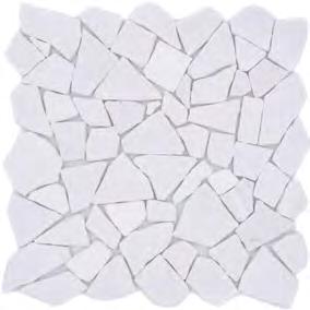30x60x8/10 mm KAVICS WHITE FLAT * - 5.