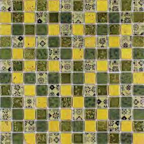 23x23x8 mm MOROCCO GREEN -  23x23x8 mm