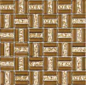23x23-5. 23x23x8 mm PARQUET COPPER - 4.
