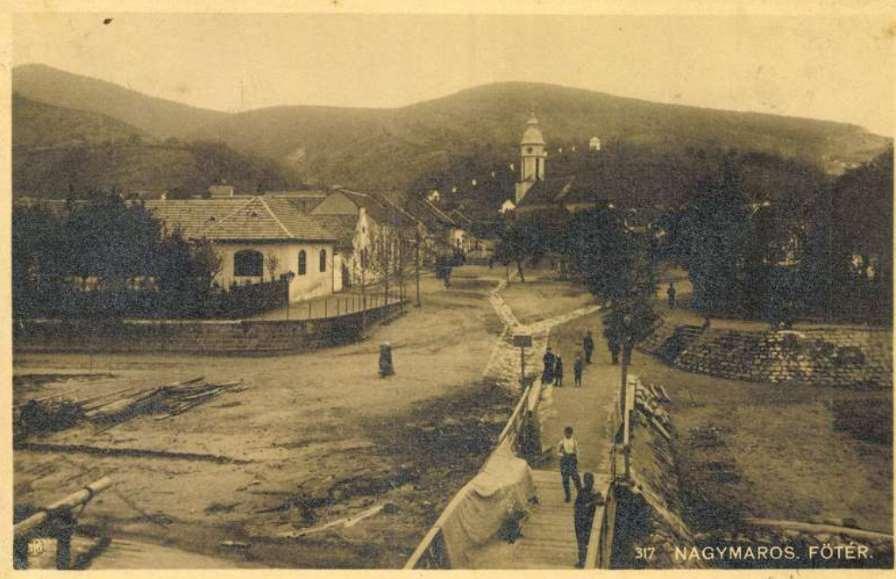 Nagymaros, a Főtér